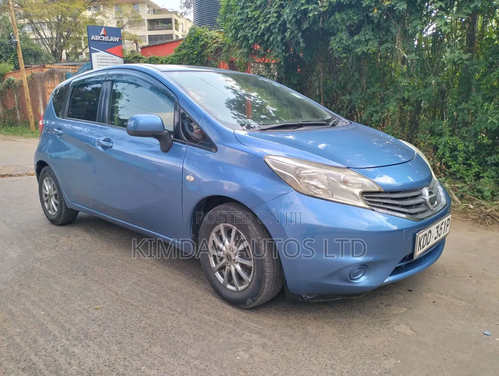 Nissan Note 2014 Blue
