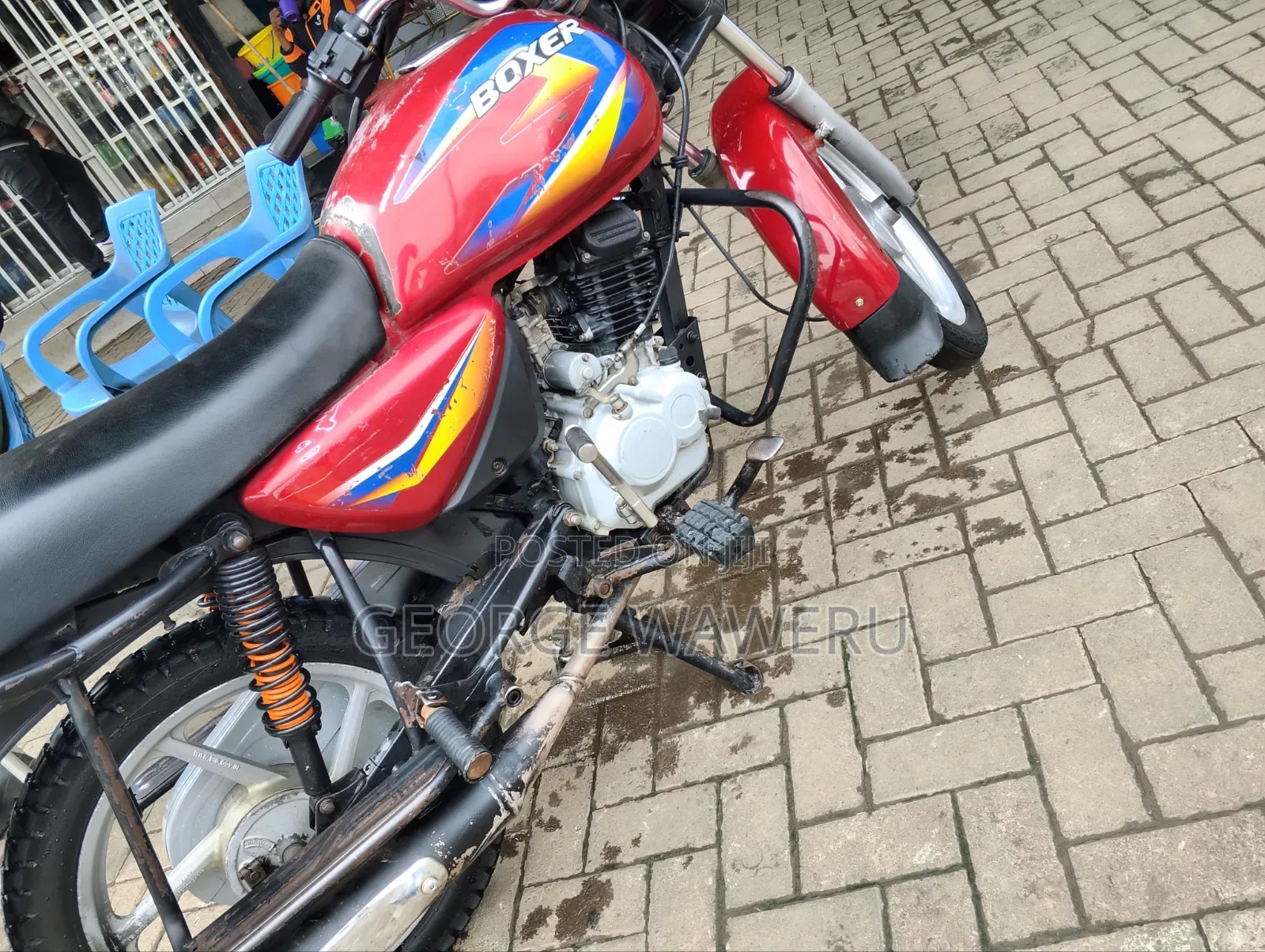 Bajaj Boxer 125 2023 Blue