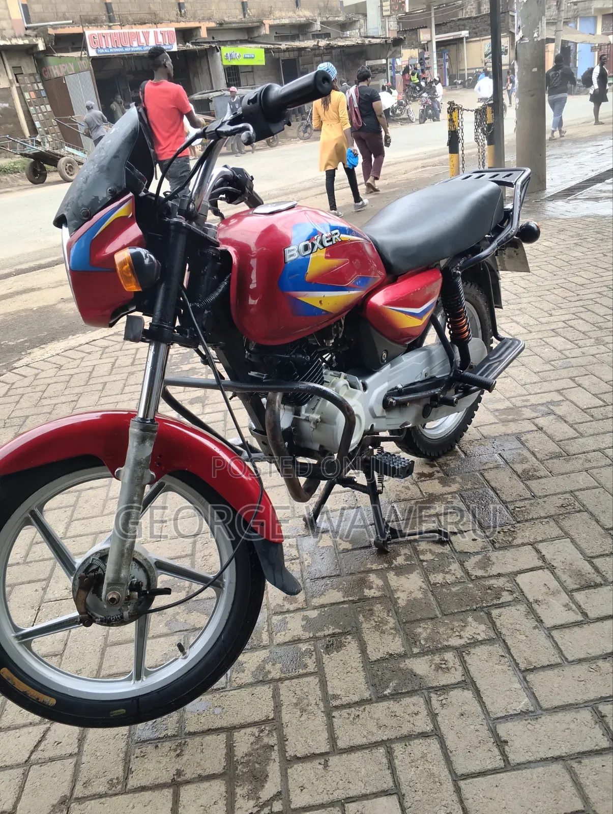 Bajaj Boxer 125 2023 Blue