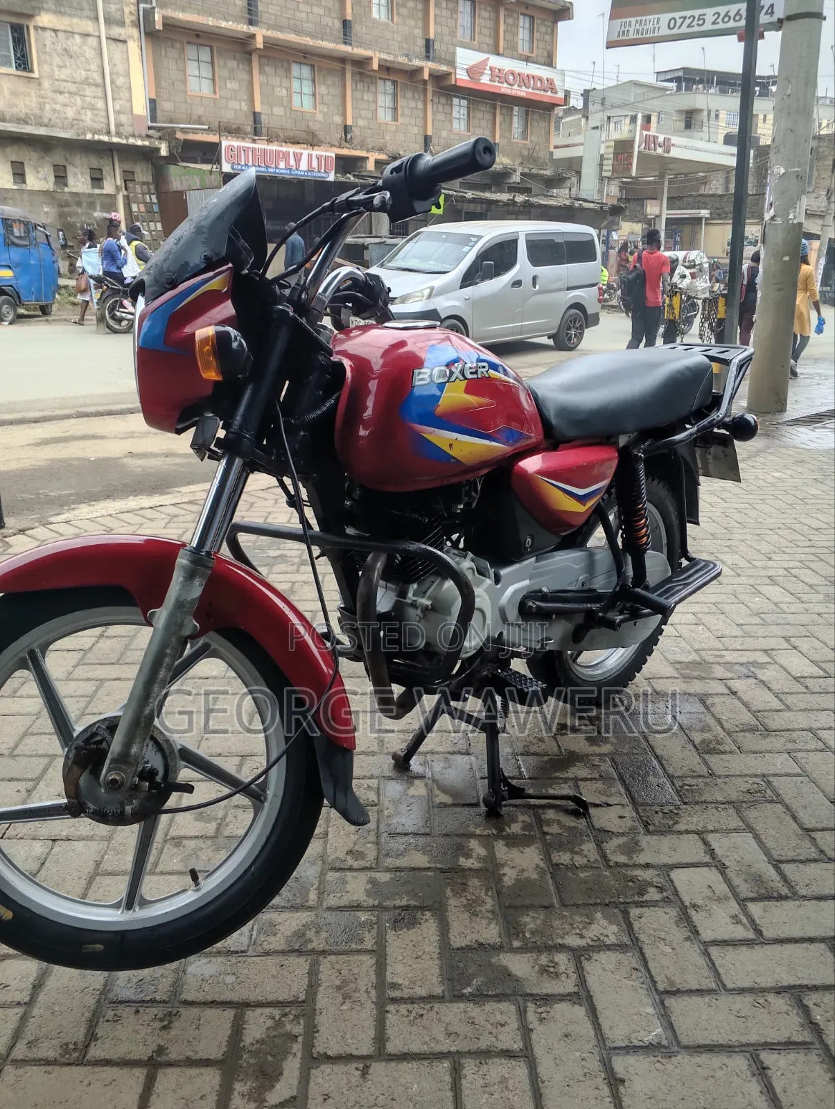 Bajaj Boxer 125 2023 Blue