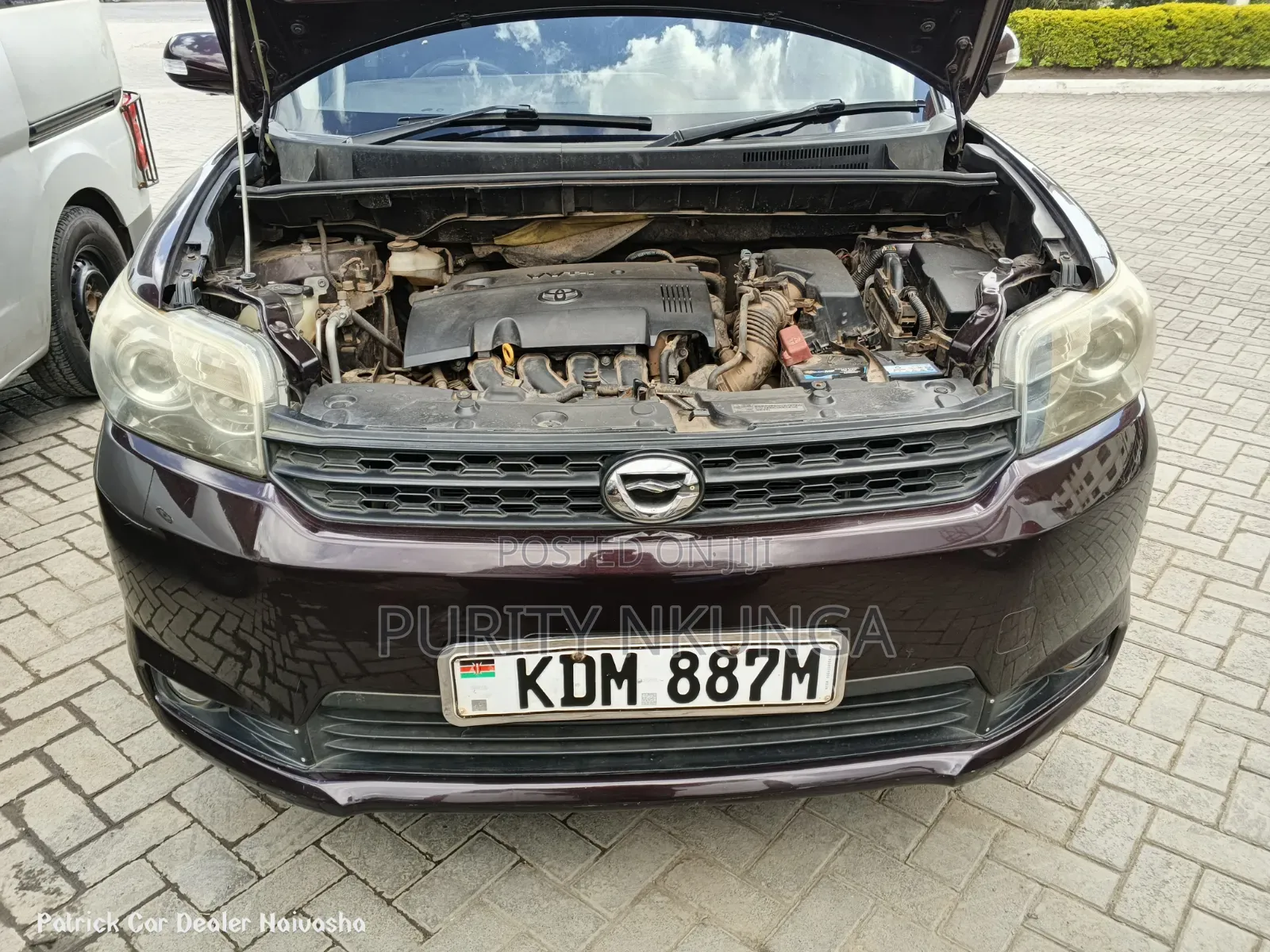 Toyota Corolla Rumion 2015 Maroon