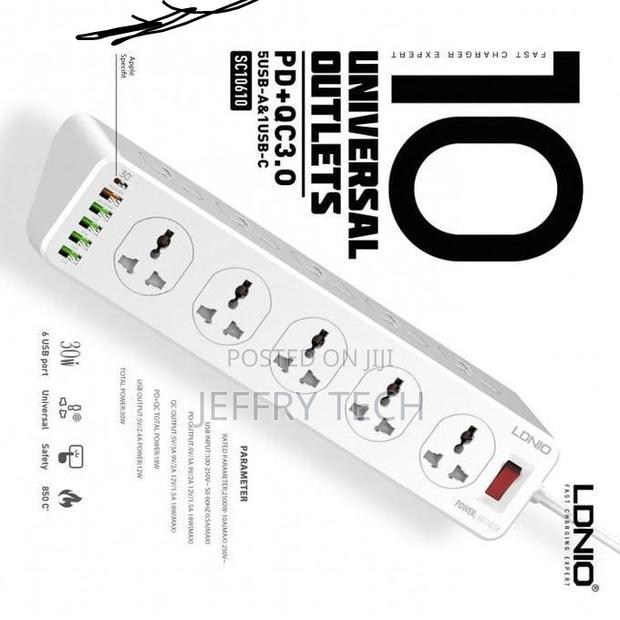 Ldnio Pd/5usb/10 Sockets Extension - thumbnail 2