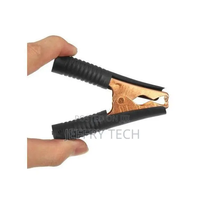 Alligator Clips Clamps Crocodile Clip Copper Plating 100a Red+Black