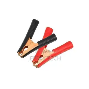 Alligator Clips Clamps Crocodile Clip Copper Plating 100a Red+Black