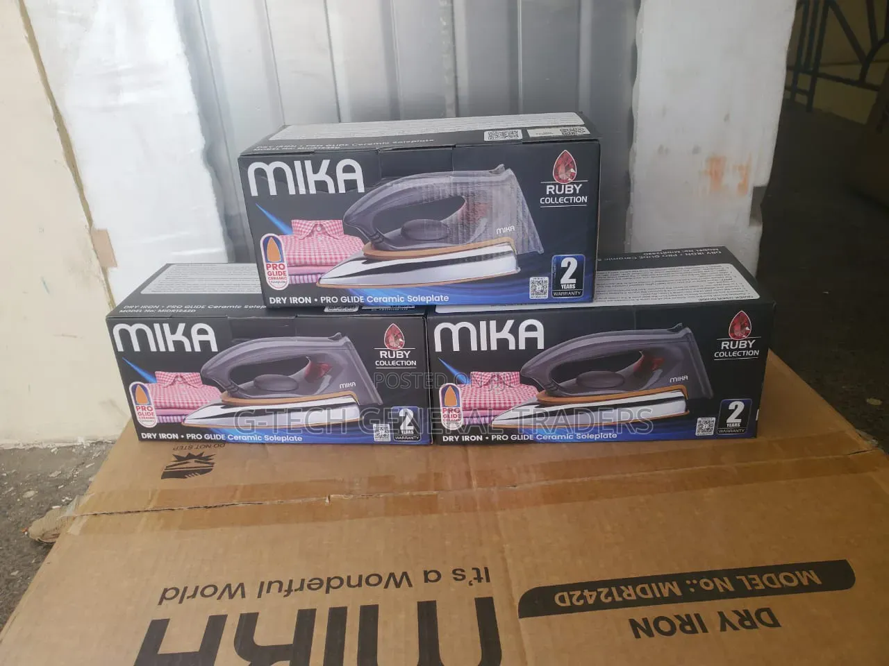 Mika Heavy Duty Dry Iron Box(1 Year Warranty)