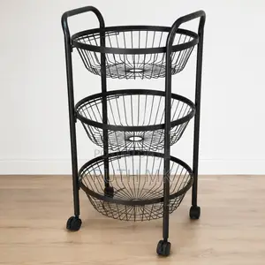 Kitchen Mobile Trolley Cart