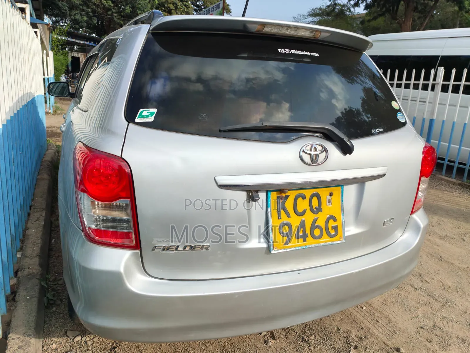 Toyota Corolla Fielder 2011 Silver