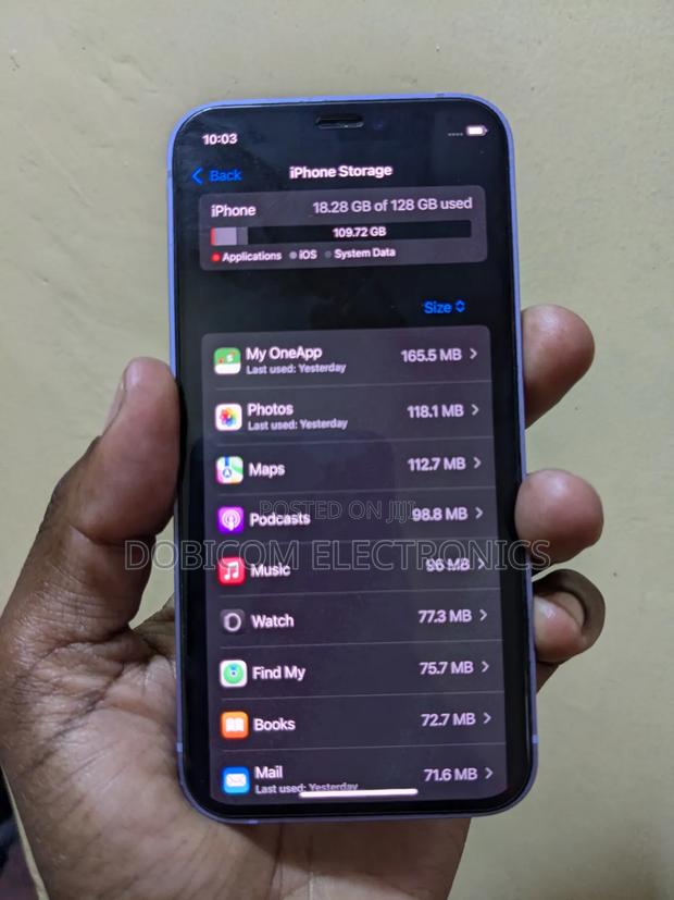 Apple iPhone 12 mini 128 GB Purple - thumbnail 2
