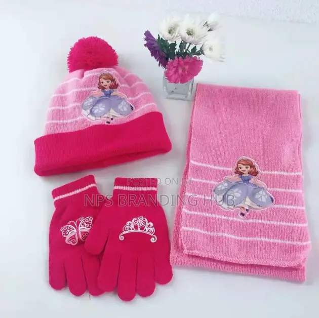 Cartoon Themed 3 In 1 Winter Set Pack (Kdm