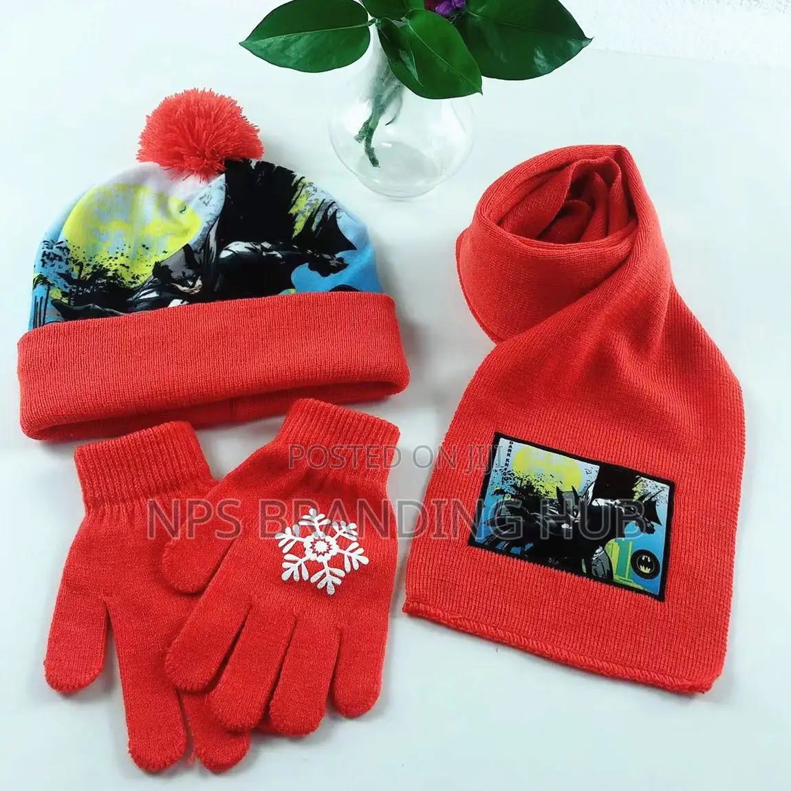 Cartoon Themed 3 In 1 Winter Set Pack (Kdm