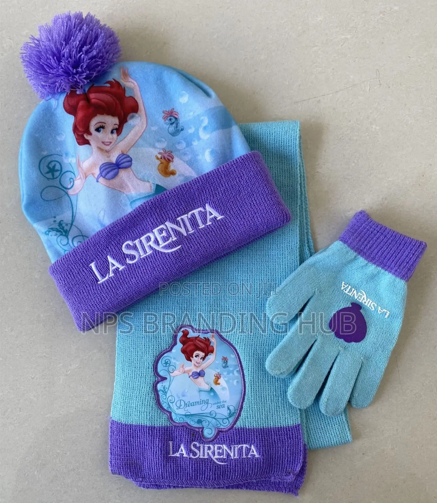 Cartoon Themed 3 In 1 Winter Set Pack (Kdm