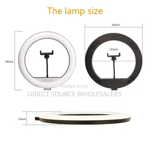 Photography Ring Light With Heavy-Duty Tripod Stand 18" Led Ring Light