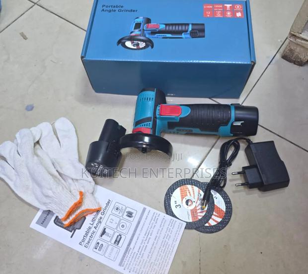 3" Cordless Angle Grinder/ Portable Grinder 2discs