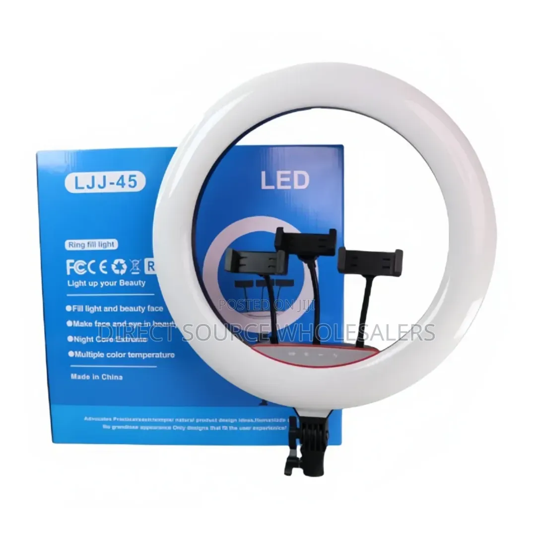18" Led Ring Light – Ideal For Video Recording Beauty Professional
