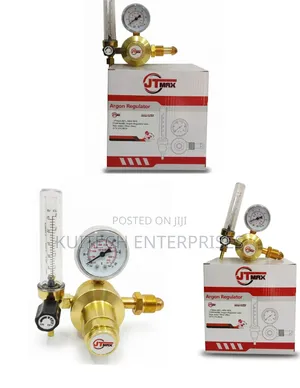 Argon Regulator With Flow Meter Pressure Gauge/ Brass Body/ Tig/Mig