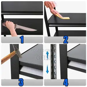 Storage Unit; Office Steel Adjustable Shelving Rack