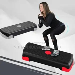 Adjustable Aerobic Stepper Platform