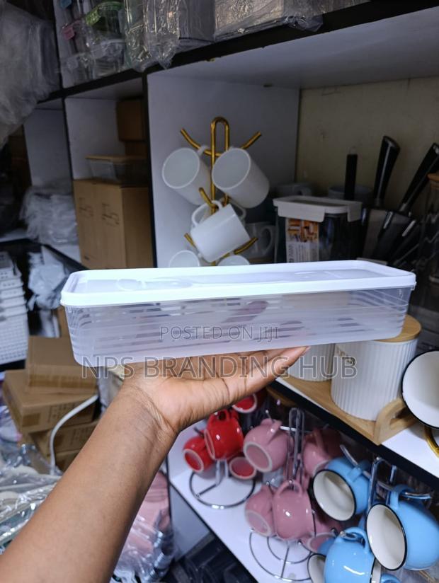 Refrigerator Herb Storage Boxes/ Organizer With Lid(Nm - thumbnail 3