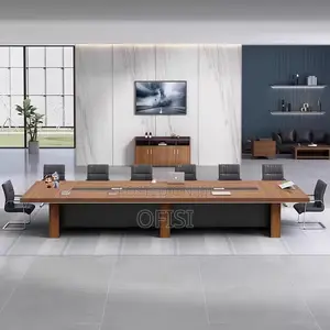 Boardroom Table; 6 Meter Executive Office Boardroom Table