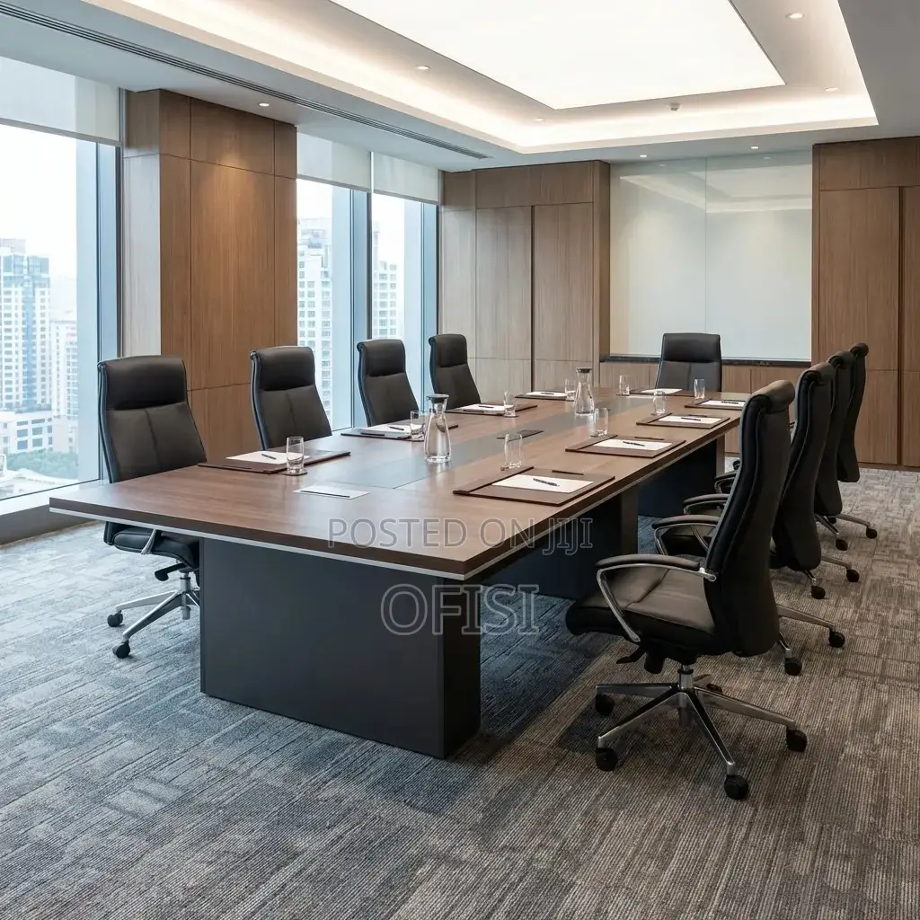 Boardroom Table; 6 Meter Executive Office Boardroom Table