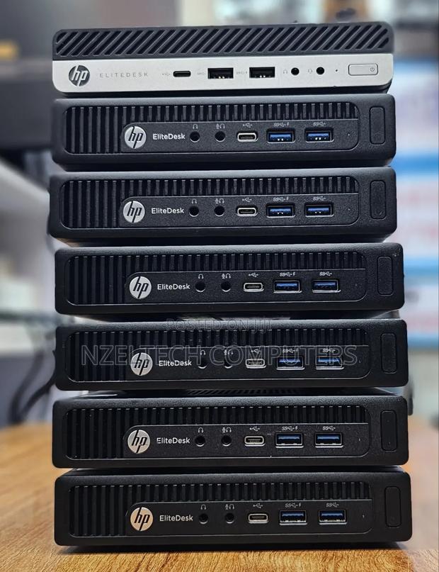 Desktop Computer HP ProDesk 600 G3 8GB Intel Core i7 SSD 256GB - thumbnail 2