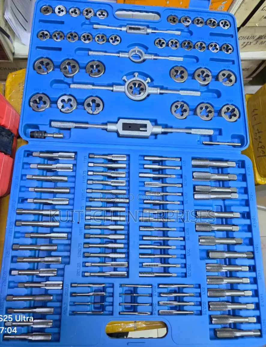 110pc Screw Thread Metric Tap Die Set/ Tap and Die Set