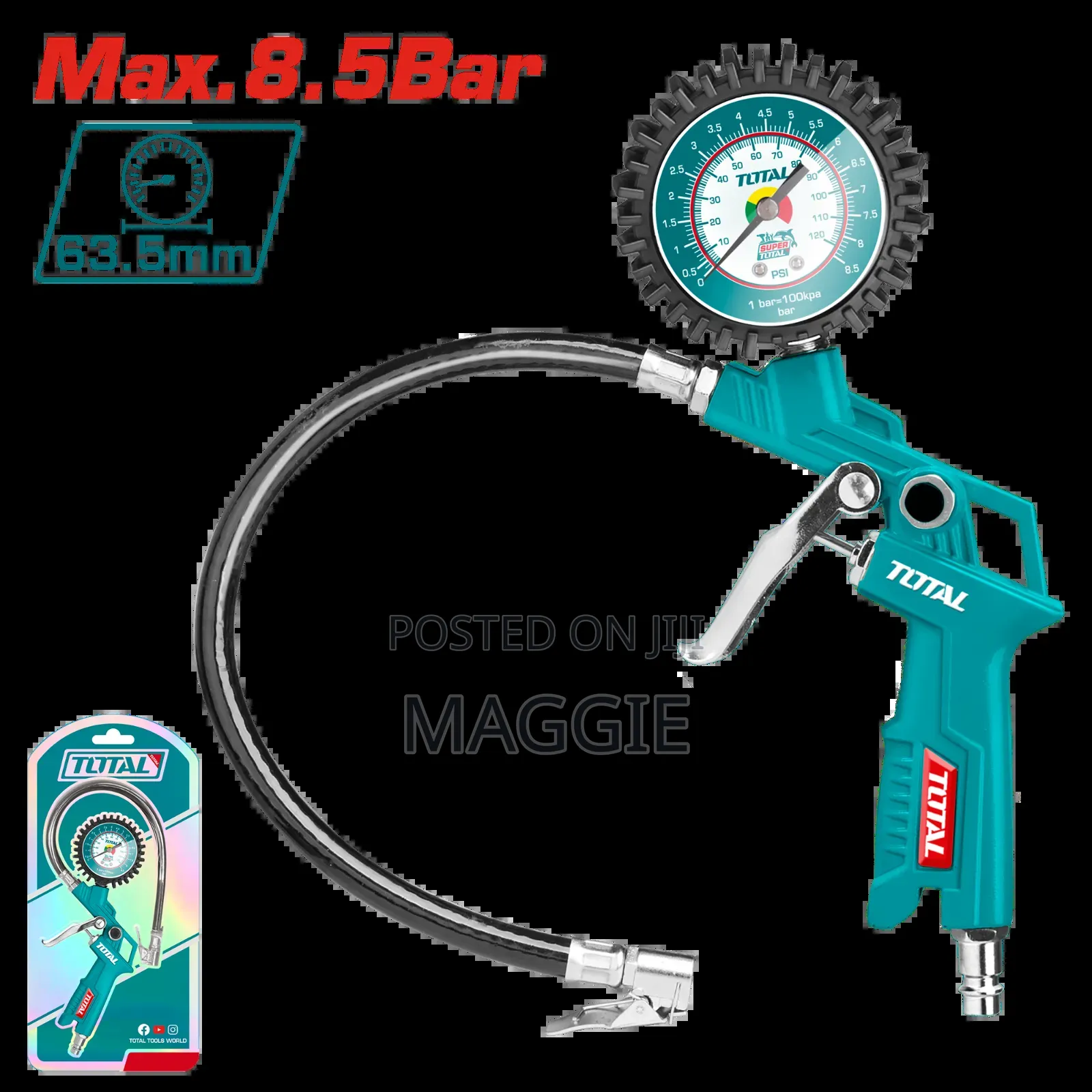 Air Tire Inflating Gun