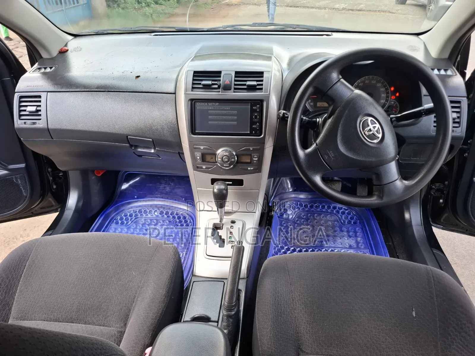 Toyota Corolla Fielder 2010 Black