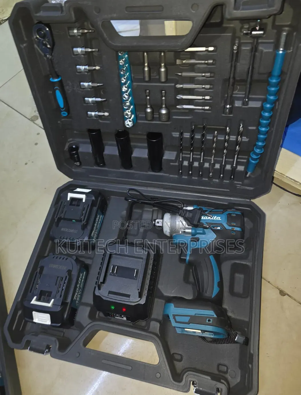 Cordless Makita Impact Gun/ 108v Air Gun/ Rechargeable Impact Wrench