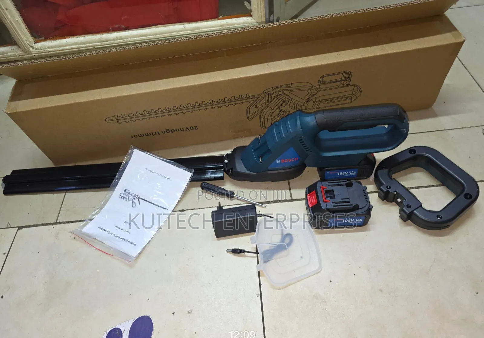 Bosch Cordless Hedge Trimmer/ 108v Rechargeable Hedge Trimmer
