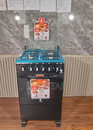 Euroken Free Standing (50by55) 3 Gas Burner +1 Electric Cooker