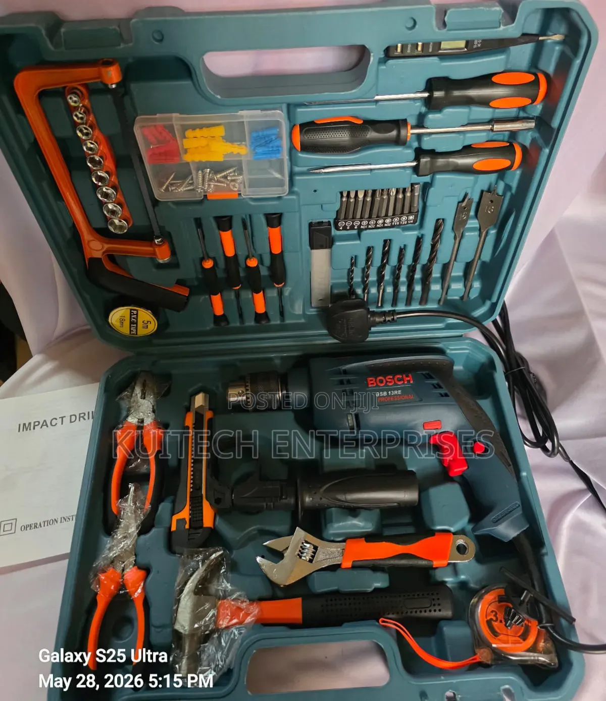 Electric Bosch Combo/ Professional Impact Drill. Combo