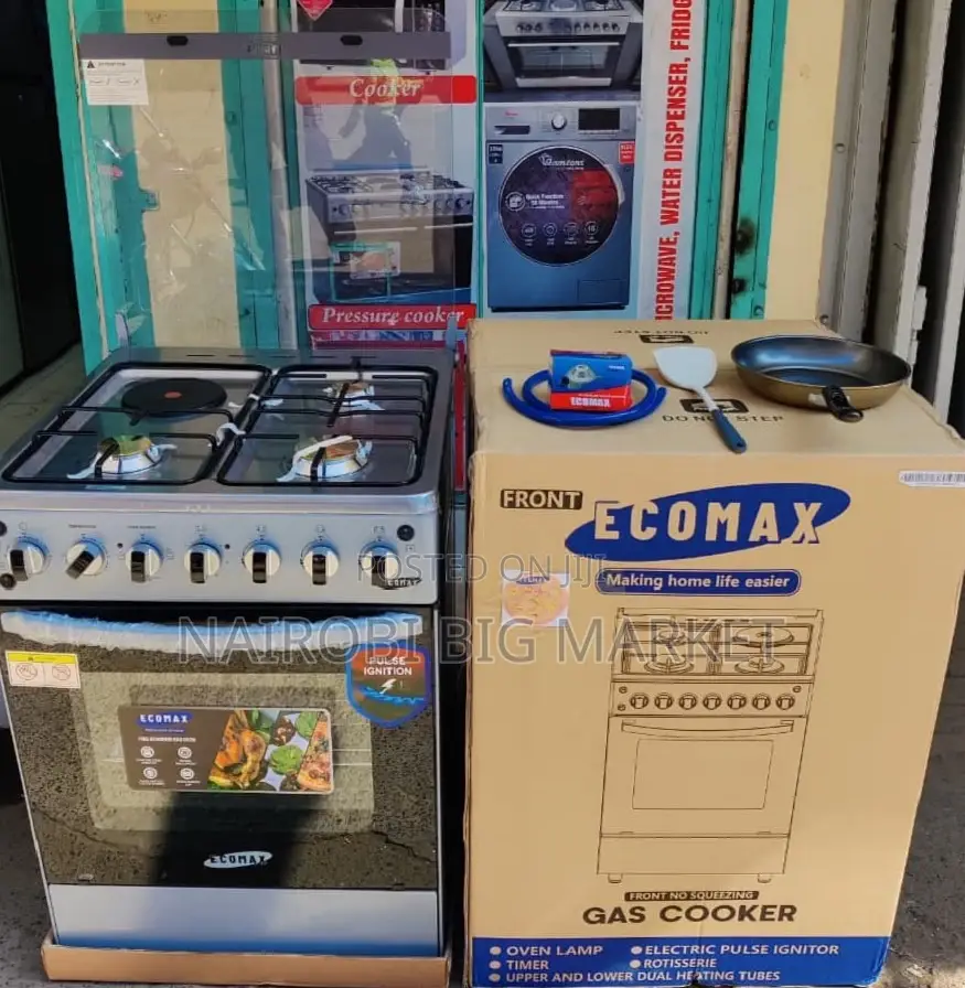 50*55 Ecomax 3+1 Standing Cooker
