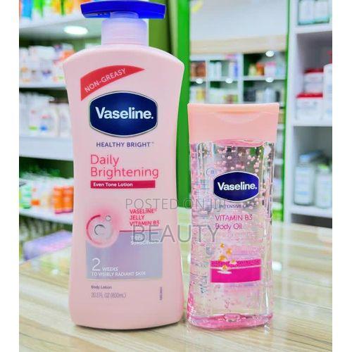 Vaseline 2 in 1 Daily Brightening Package: Even Tone Lotion