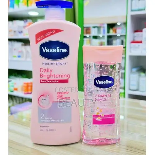 Vaseline 2 in 1 Daily Brightening Package: Even Tone Lotion