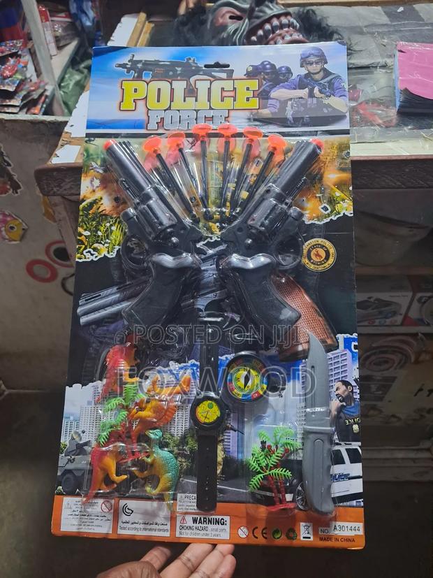 Police Force Toy Set - main view