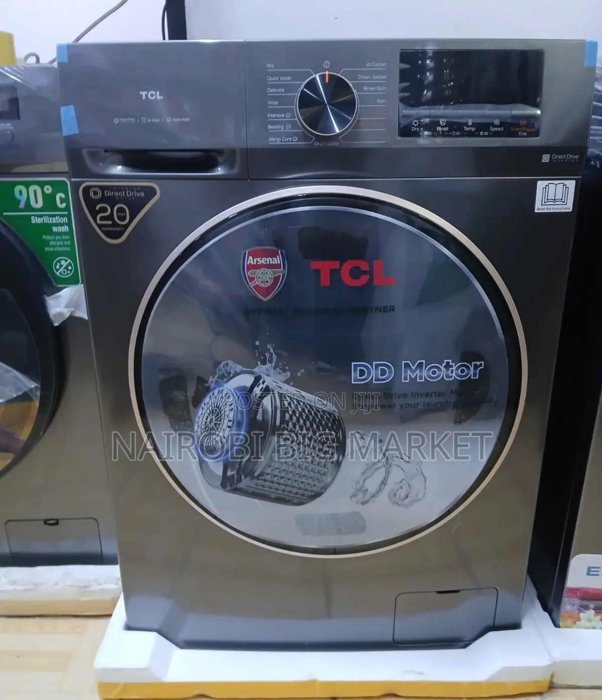TCL 10/6kg Front Load Wash and Dry Washing Machine