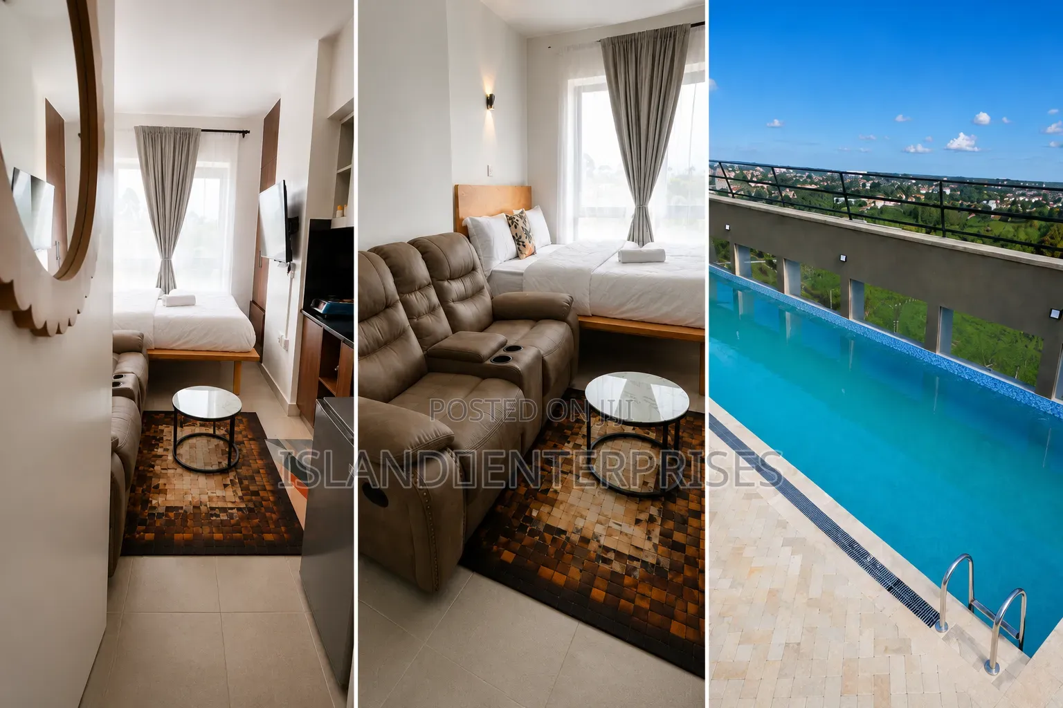 Waiyaki Way/ Naivasha Road Bnb Studio With A Rooftop Swimming Pool