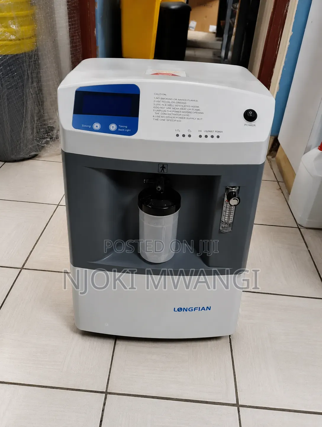 5 Litres Oxygen Concentrator (Single Flow)