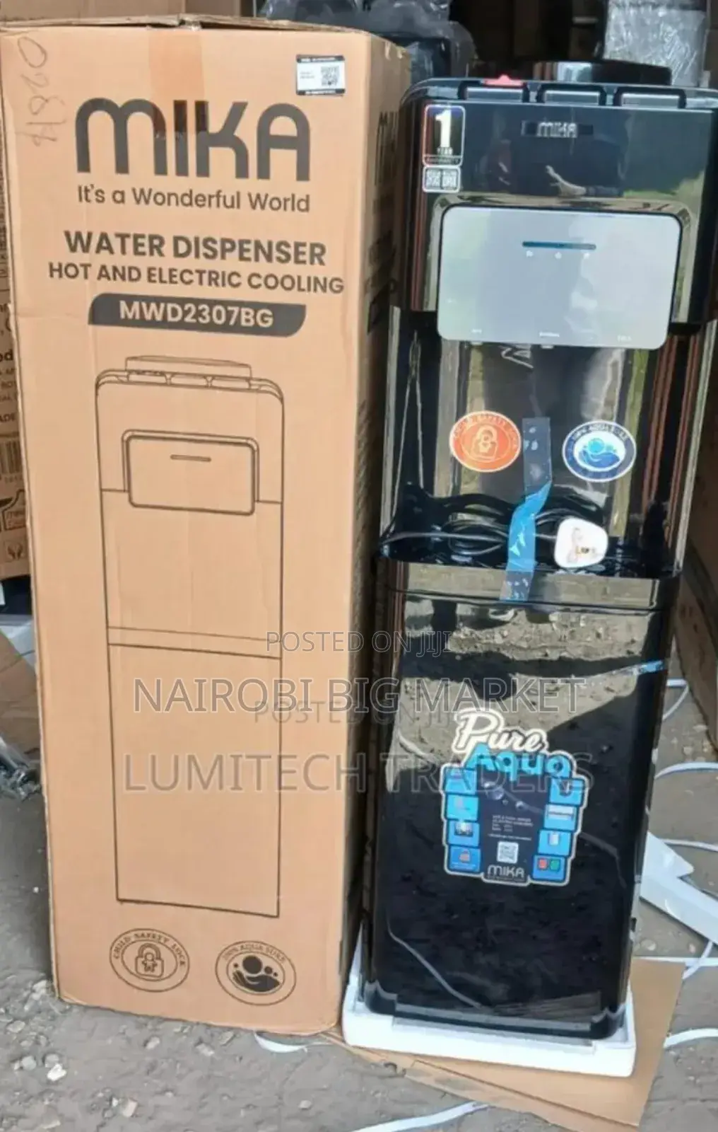 Mika Hot And Cold Water Dispenser