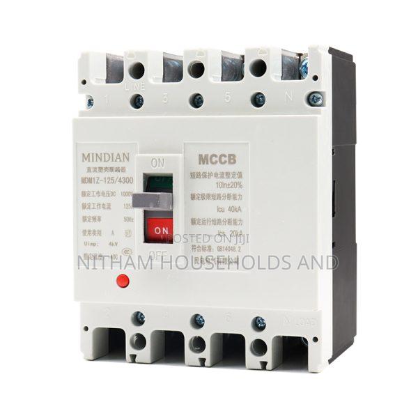 Dc McCb Breaker 200a/250a, 4p 1000vdc