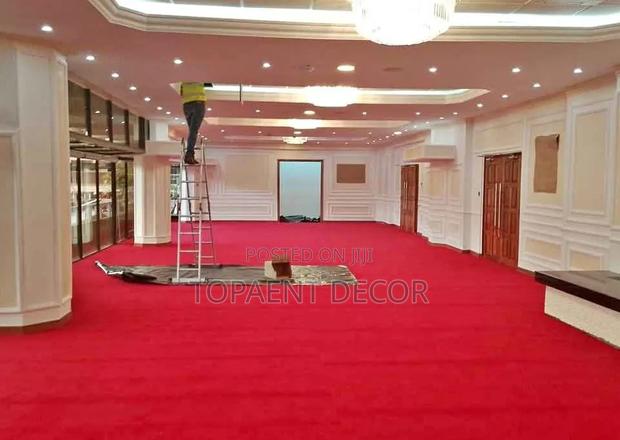 Red Vip 10mm Conference Halls Wall to Wall Carpets