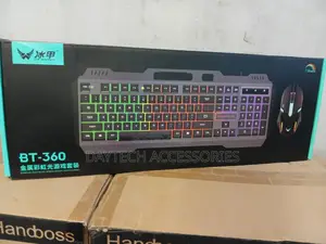 This Is an Ice Armor Bt-360 Gaming Mouse and Keyboard Combo