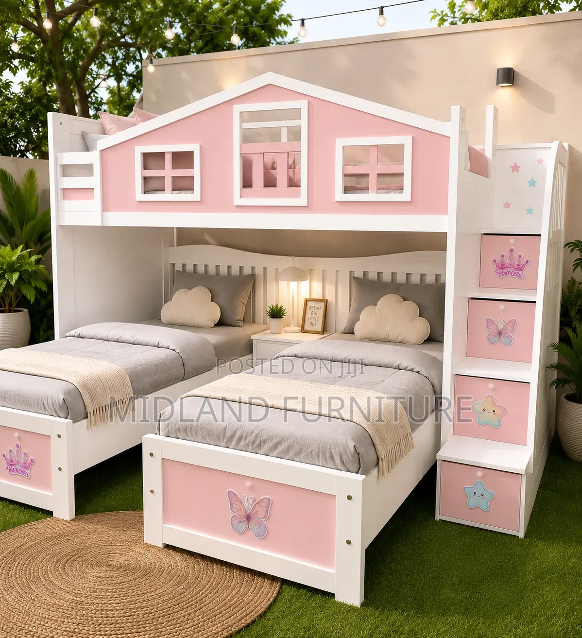Tripple Decker Bunk Bed for Kids on Sale