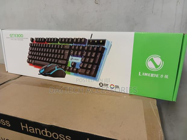Limeide Gtx300 Mechanical Feel Wired Gaming Keyboard and Mouse Combo - thumbnail 3