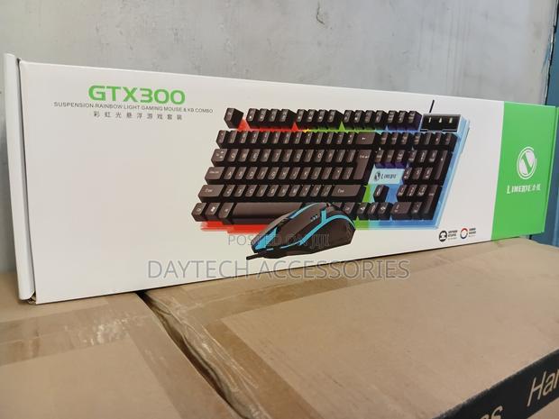 Limeide Gtx300 Mechanical Feel Wired Gaming Keyboard and Mouse Combo - thumbnail 2