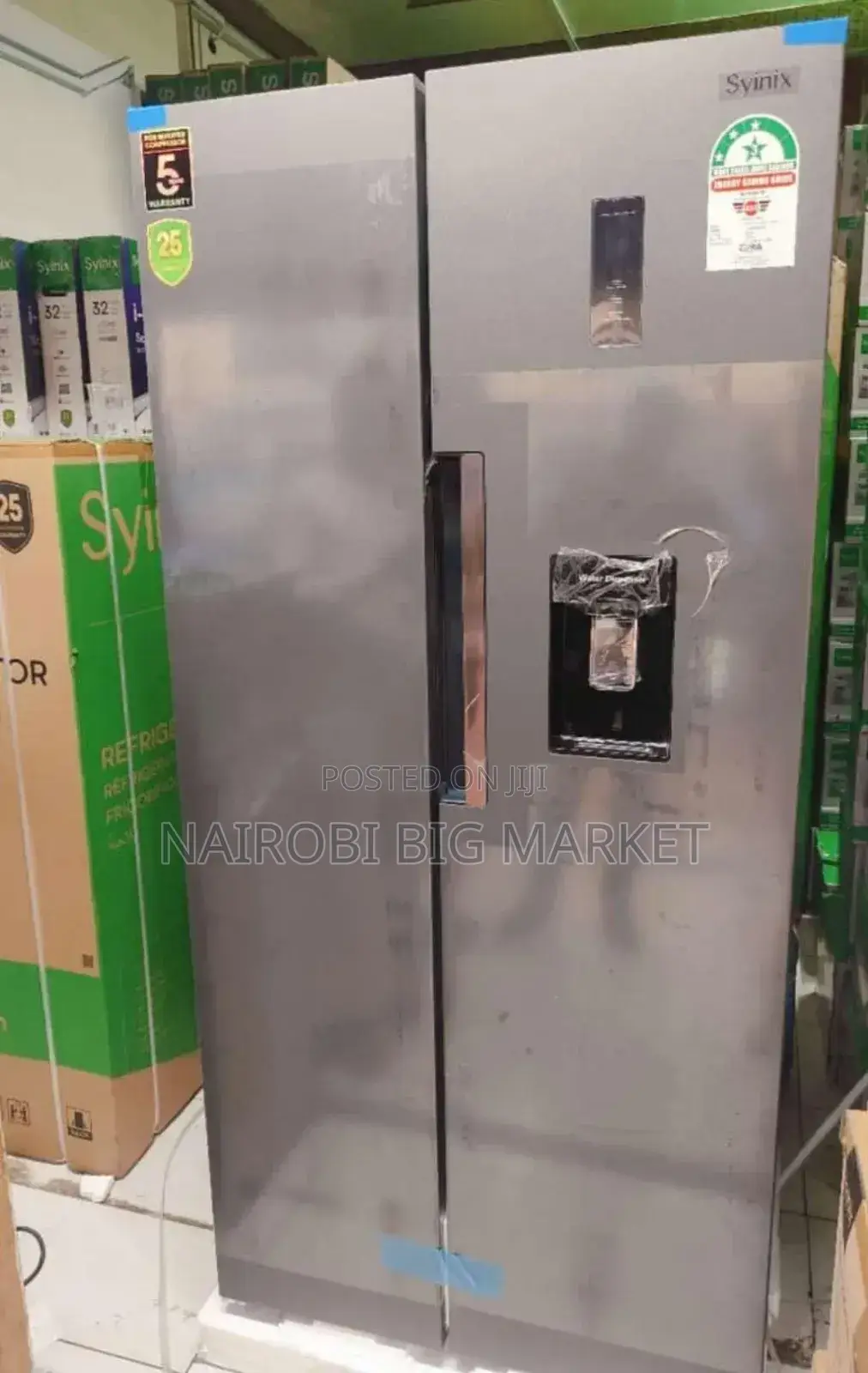Syinix Side by Side Fridge