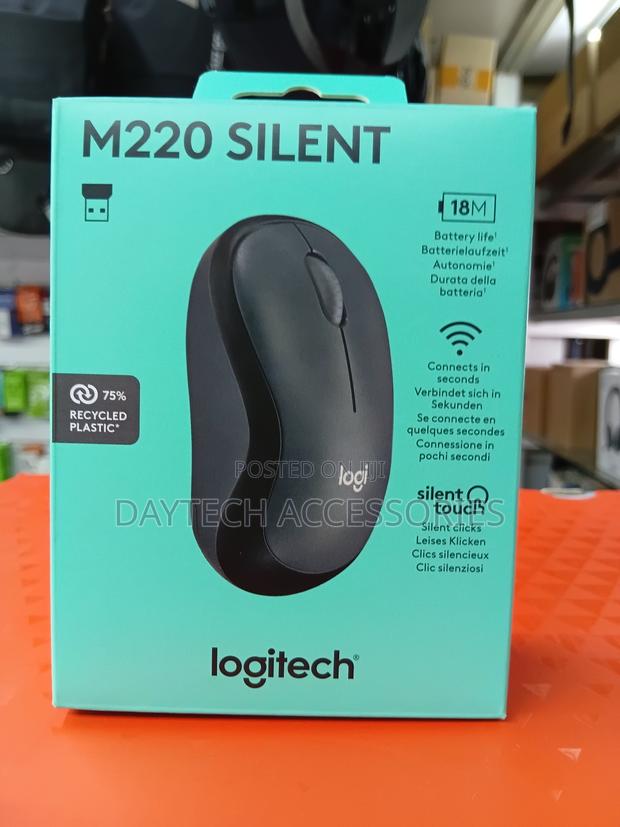 Logitech M220 Wireless Silent Touch Technology. - thumbnail 3