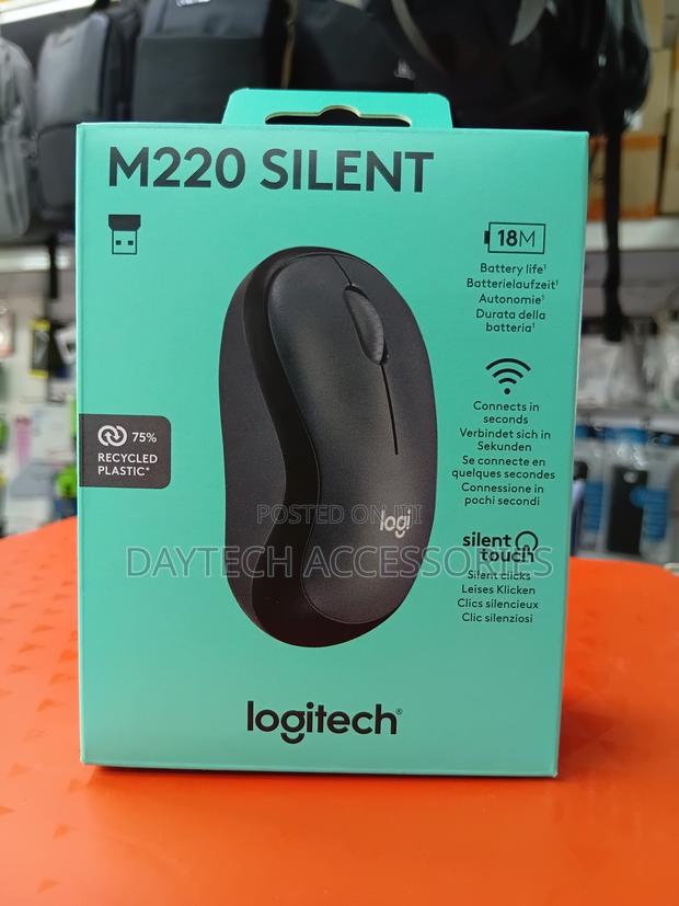 Logitech M220 Wireless Silent Touch Technology. - thumbnail 4
