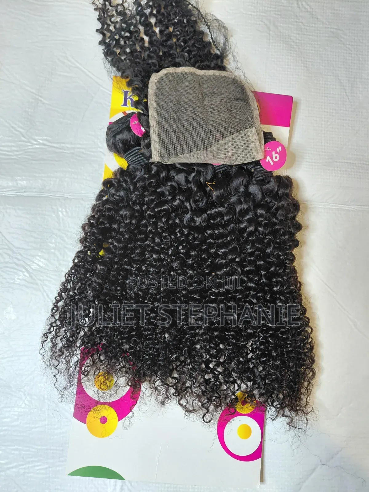 Human Hair Water Curl Weave